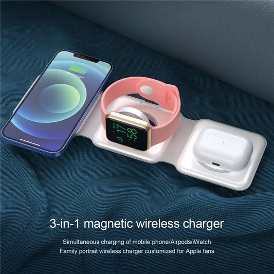 ILG 3-in-1 Wireless Charging Station