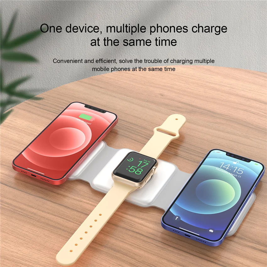 ILG 3-in-1 Wireless Charging Station