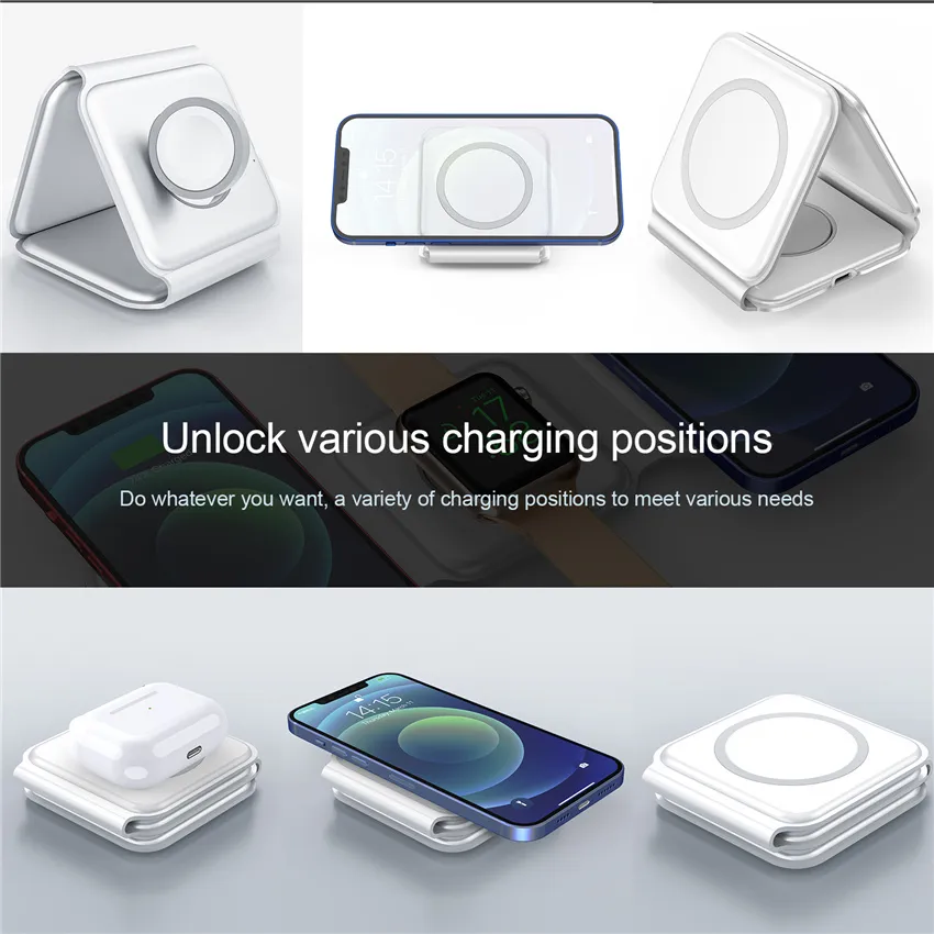 ILG 3-in-1 Wireless Charging Station
